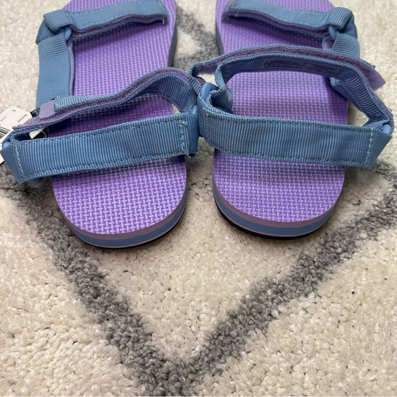NWT Teva Original Universal Junior Sandals Purple Blue Youth Size 6 Eva Sole - Picture 4 of 9